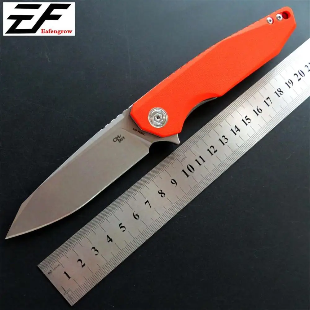 Eafengrow CH3004 походный складной нож D2 стальное лезвие G10 ручка два цвета EDC Открытый Ножи Ручной инструмент - Цвет: A1