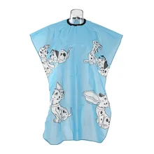 Парикмахерский фартук, водонепроницаемая ткань для волос, Детская накидка для салона, накидка для покраски волос для парикмахера, парикмахерское платье для детей