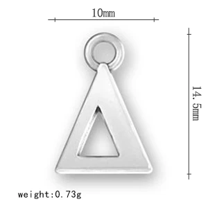 Wholesale Silver Plated Greek Letter Alphabet Charms Delta Sigma Wholesale Silver Plated Greek Letter Alphabet Charms Delta Sigma