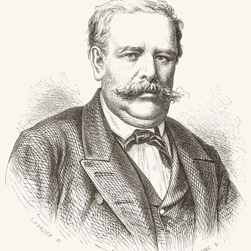 Moritz Von Schwind  1804 - 1871. Austrian Artist. From Histoire Des Peintres   Cole Allemande  Published 1875 (26 x 30)