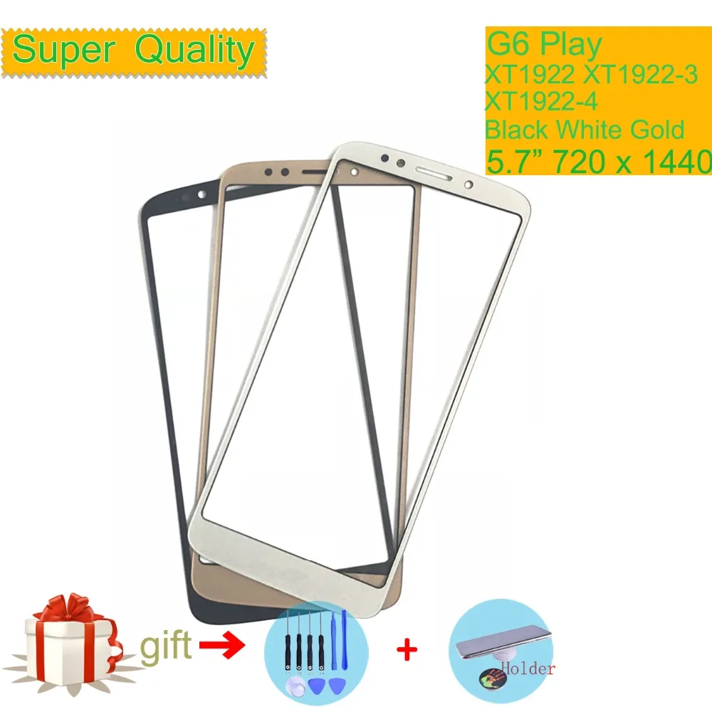 G6Play для Motorola G6 Play xt1800 XT1922-3 сенсорный экран передняя внешняя стеклянная панель