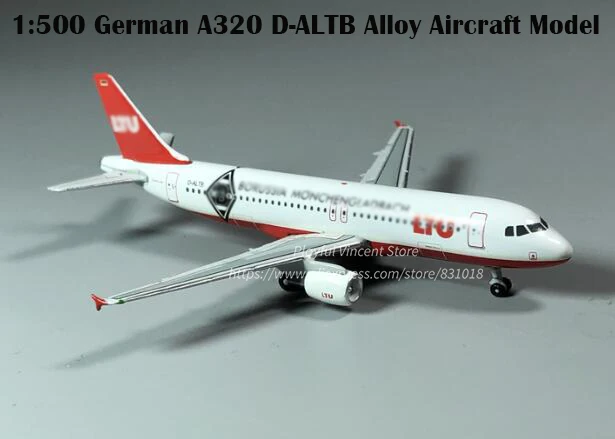 

Boutique rare 1:500 German A320 D-ALTB Alloy Aircraft Model Collection model