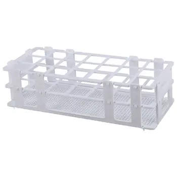 

Plastic Test Tube Rack for 30mm Tube, 21 Well, White,Detachable (21 Hole)