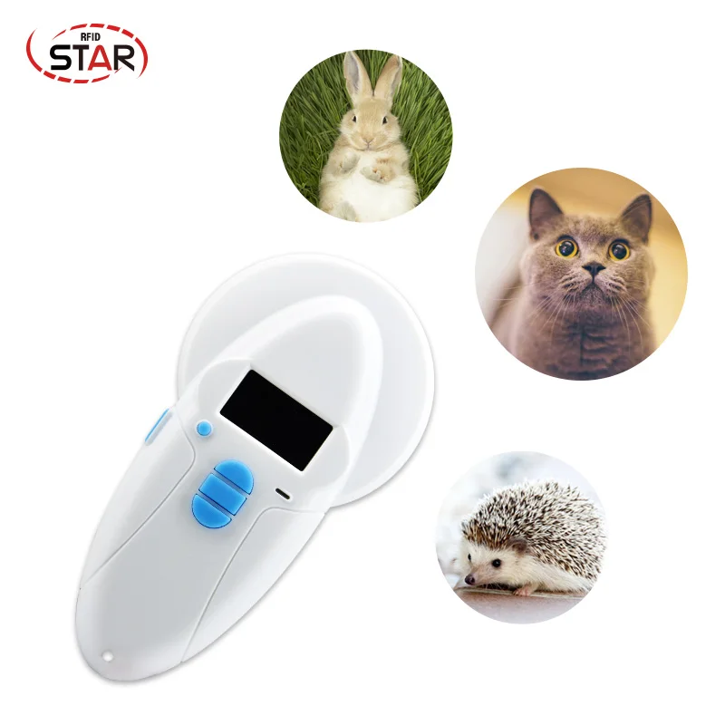 

Animal ID Microchip Scanner RFID Pet Microchip Reader ISO11784/85 FDX-B 134.2KHz FDX-A HDX Pet scanner for dog cat microchip tag