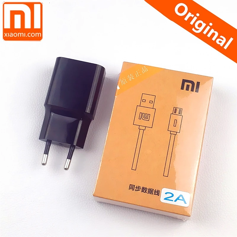 

Original 5V/2A EU xiaomi Charger adapter charge micro usb cable For Redmi 5 plus 5a 6a note 6 pro 6a 4x 4a mi 4 3 2 s2