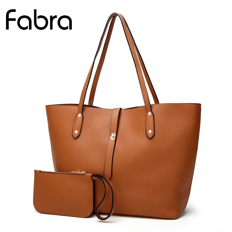 

Fabra Women's Top Handle Handbags Purse Tote Shoulder Bag Fashion Large Capacity Work Tote Bag Casual Satchel Bolsas Mujer Brown
