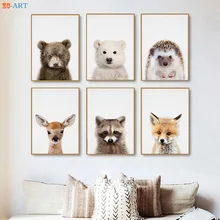 nursery animal wall art
