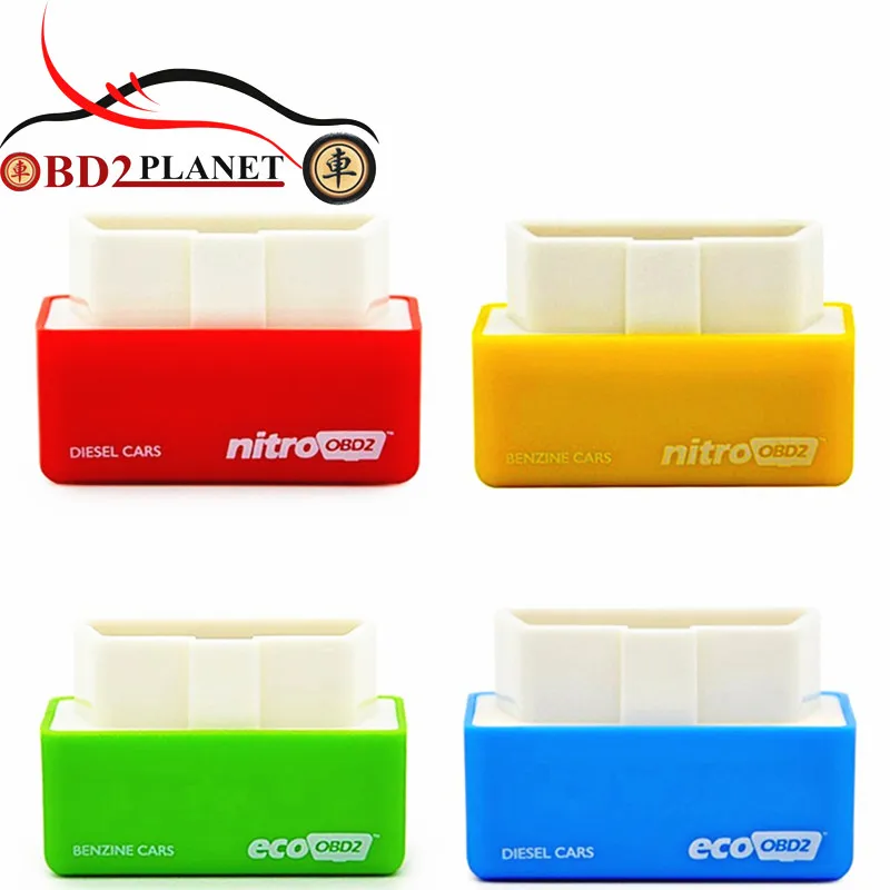 High Quality NitroOBD2 EcoOBD2 Plug And Drive Nitro OBD2 Eco OBD2 Benzine Diesel Chip Tuning Box
