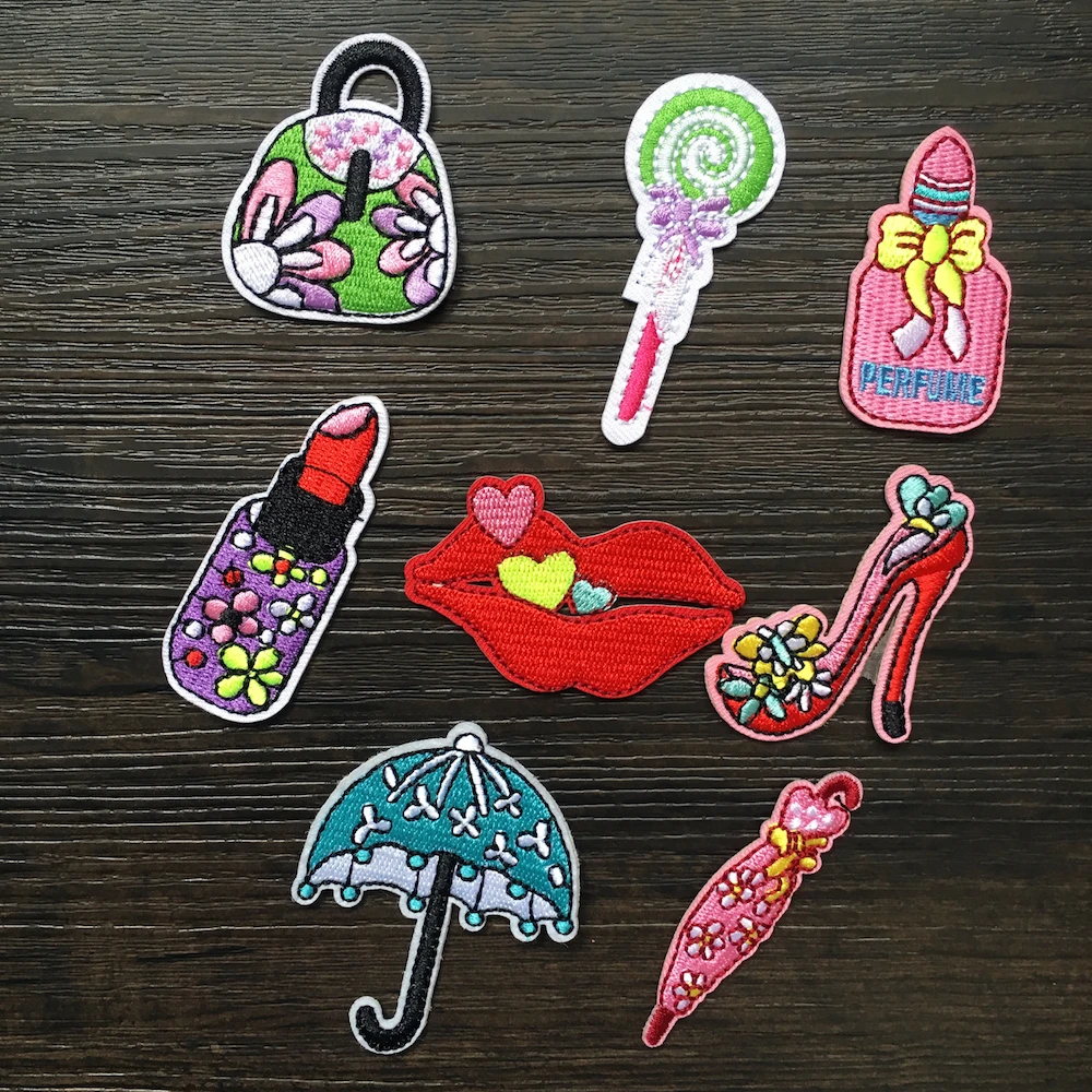 Buy 8pcs/lot Cute Colorful Small Patches for Jeans