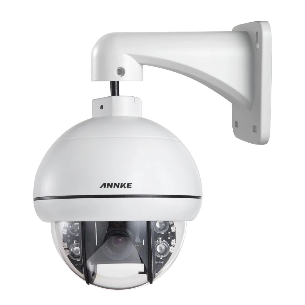 ANNKE HD 720P Mini 3X Zoom PTZ IR Night Vision Monitoring Security Camera IP66 ANNKE HD 720P Mini 3X Zoom PTZ IR Night Vision Monitoring Security Camera IP66