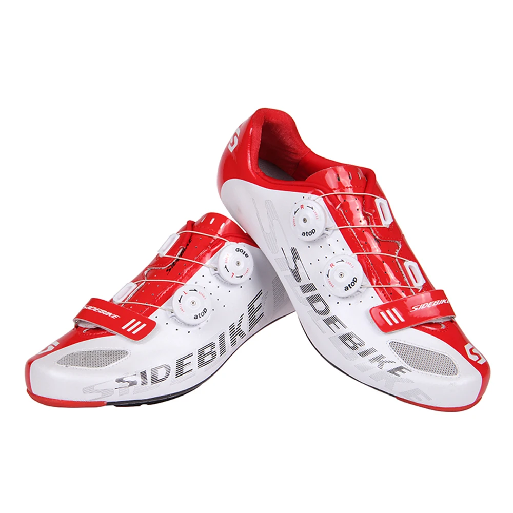 SIDEBIKE Professional Self Locking Sneaker Lightweight Carbon Fiber