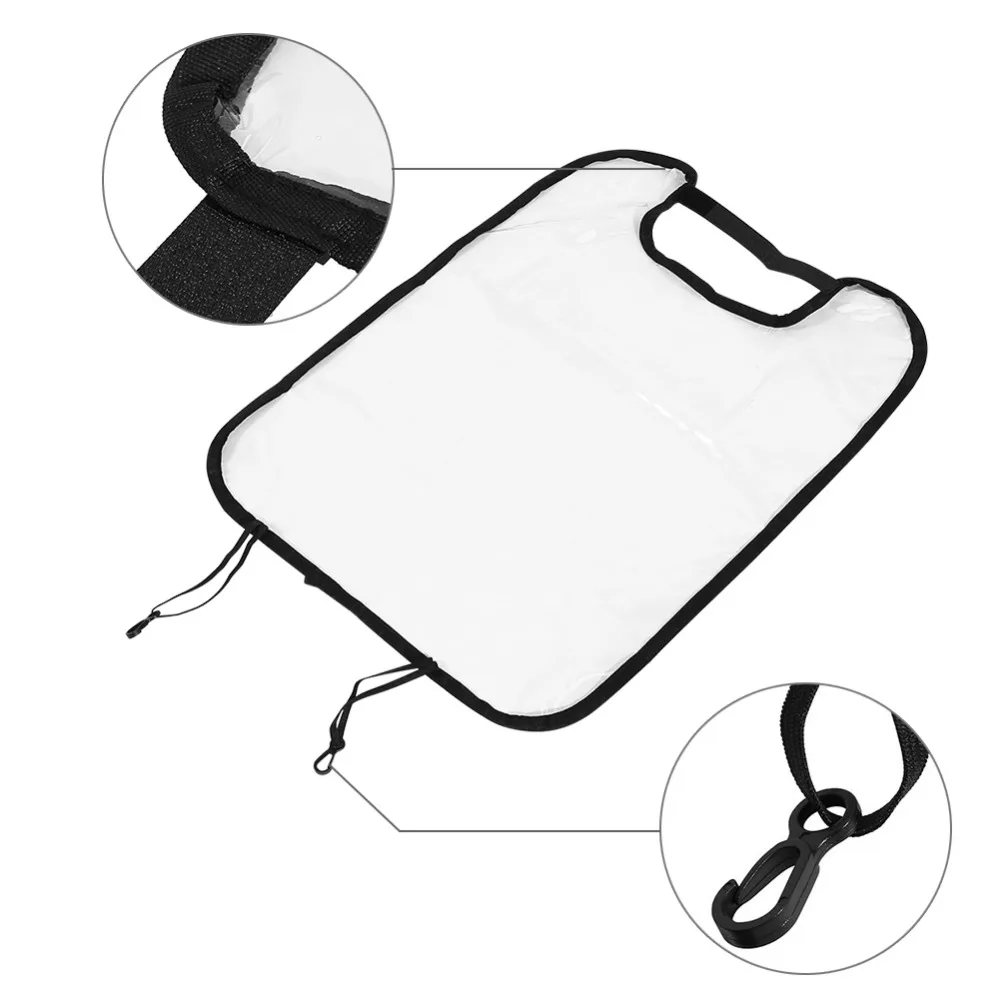 1pc Ideal Car Seat Back Rear Protector Clear PVC Anti Stain Mud Cover Mat Pad US