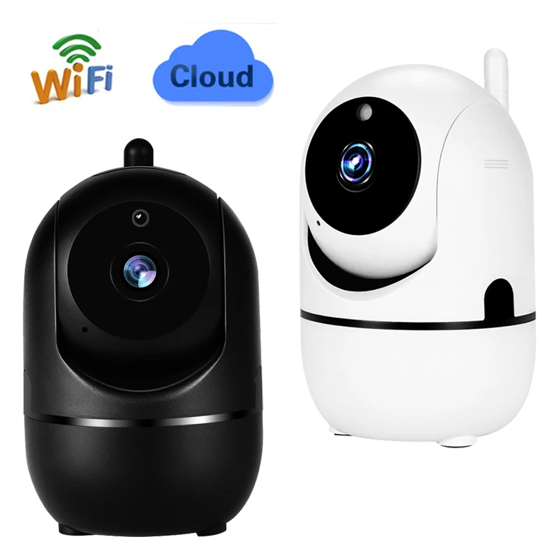  1080P Wireless IP Camera Cloud Wifi Camera Smart Auto Tracking Human Home Security Surveillance CCT - 32979485787