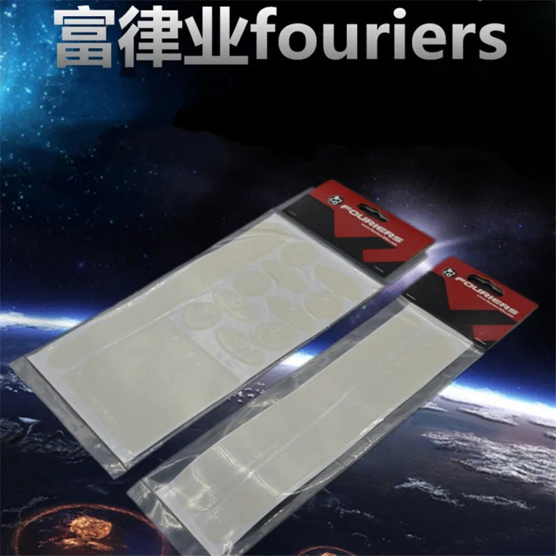 

FOURIERS AC-S005 Bike Bicycle chain Transparent protective paste for Post fork anti puncture and protection frame