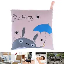 Vodool комфортабельный автомобиль Опоры для спины в автомобиль мультфильм печати складной салона Мягкий хлопок Пледы Подушки Детские Одеяло Авто многоцелевой