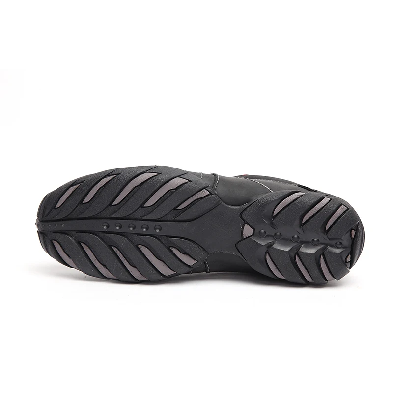 LINGGE Brand Business Style Men's Shoes Genuine Leather lace-up Men Shoe Rubber Sole Brown Male Shoe Comfortable Casual Shoes
