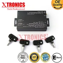 DVD/Navigation TPMS 4 wheels auto Tire Pressure Monitoring System connect to the DVD/Navigation