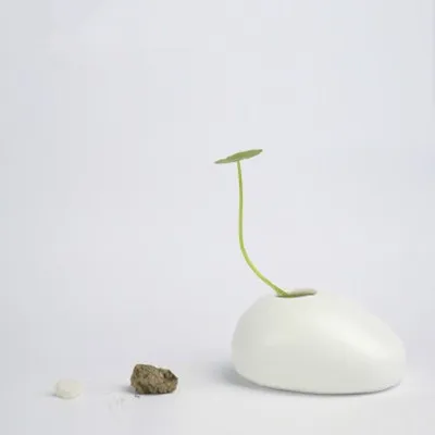 Desktop имитация камня керамическая ваза украшения ручной работы керамический небольшое пространство домашнего декора