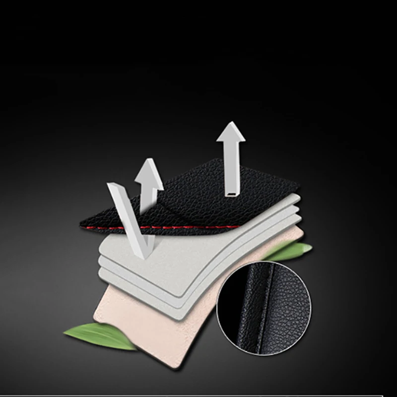 HeXinYan Leather Universal Car Seat Covers for Mazda all models mazda 3 5 6 CX-5 CX-7 CX-9 automobiles accessories car styling