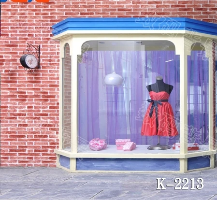 

10x10ft vinyl photography backdrop vinyl backdrops for photography vintage photography background The red brick wall window 2213