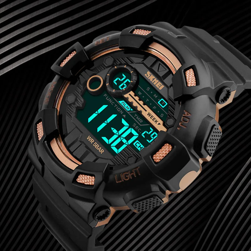 Fashion Men's Sport Watches Chrono Countdown Men Waterproof Digital Watch Man Military Clock Male Relogio Masculino SKMEI 2018 Fashion Men's Sport Watches Chrono Countdown Men Waterproof Digital Watch Man Military Clock Male Relogio Masculino SKMEI 2018