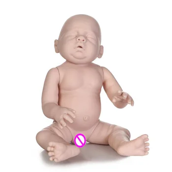 

20Inch silicone Reborn babies Doll Kits Can DIY Different Kinds Of Lifelike Silicone Doll reborn