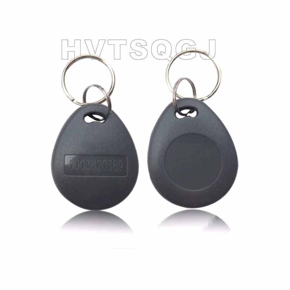 

100pcs Free shipping Colorful rfid 125khz keyfob with TK4100 chip