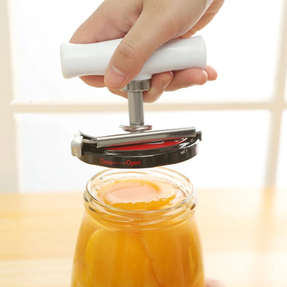 

Adjustable Can Tin Openers Manual Can Opener Stainless Steel Bottle Cap Opener Wrench Free Size Suit Any Cans Kitchen Gadgets