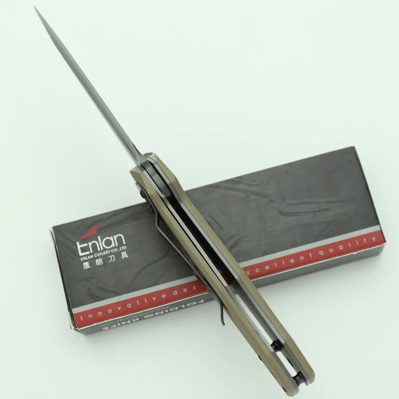 Enlan EW006 складной нож 8Cr13Mov лезвие 58HRC G10 Ручка Открытый кемпинг инструменты Охота выживания тактика карманные ножи подарок для мужчин