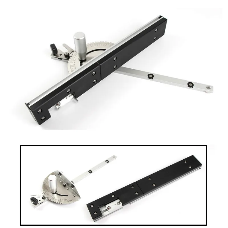 450mm Miter Gauge with track Stop Table Saw font b Router b font Miter Gauge Sawing