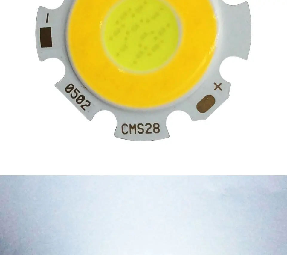 28mm double color COB led light round cob 3W 5W 7W (8)