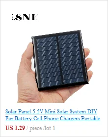 50 шт./лот поликристаллические Кремниевые Солнечные панели Sunpower Painel Cells DIY зарядное устройство солнечный борд 52*39 мм 0,5 В 0,33 Вт