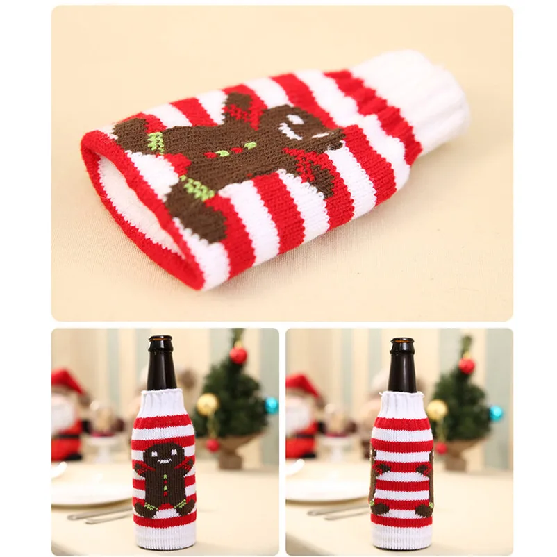 1pc Christmas Wine Bottle Set Santa Decoration Xmas Bottle Cap Xmas Decor Christmas decorations for home detalles navidad O18 (14)