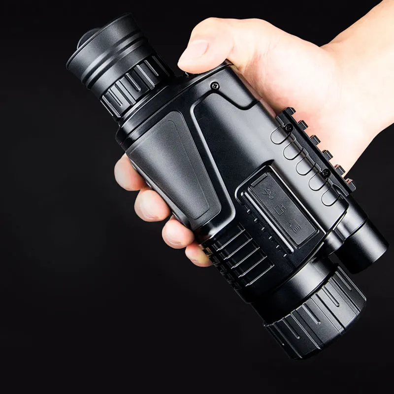 HD الصيد الأشعة تحت الحمراء الرقمية ناظور أحادي العين للرؤية الليلية تلسكوب 5X40 طويل المدى التكتيكي معدات نطاق المحمولة عالية الجودة HD الصيد الأشعة تحت الحمراء الرقمية ناظور أحادي العين للرؤية الليلية تلسكوب 5X40 طويل المدى التكتيكي معدات نطاق المحمولة عالية الجودة