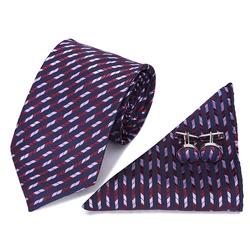 L1003-S04 Brand New Luxury Tie Set 7.5cm Purple Striped Necktie Gravata Pocket Square Handkerchief Cufflinks Suit For Wedding L1003-S04 Brand New Luxury Tie Set 7.5cm Purple Striped Necktie Gravata Pocket Square Handkerchief Cufflinks Suit For Wedding