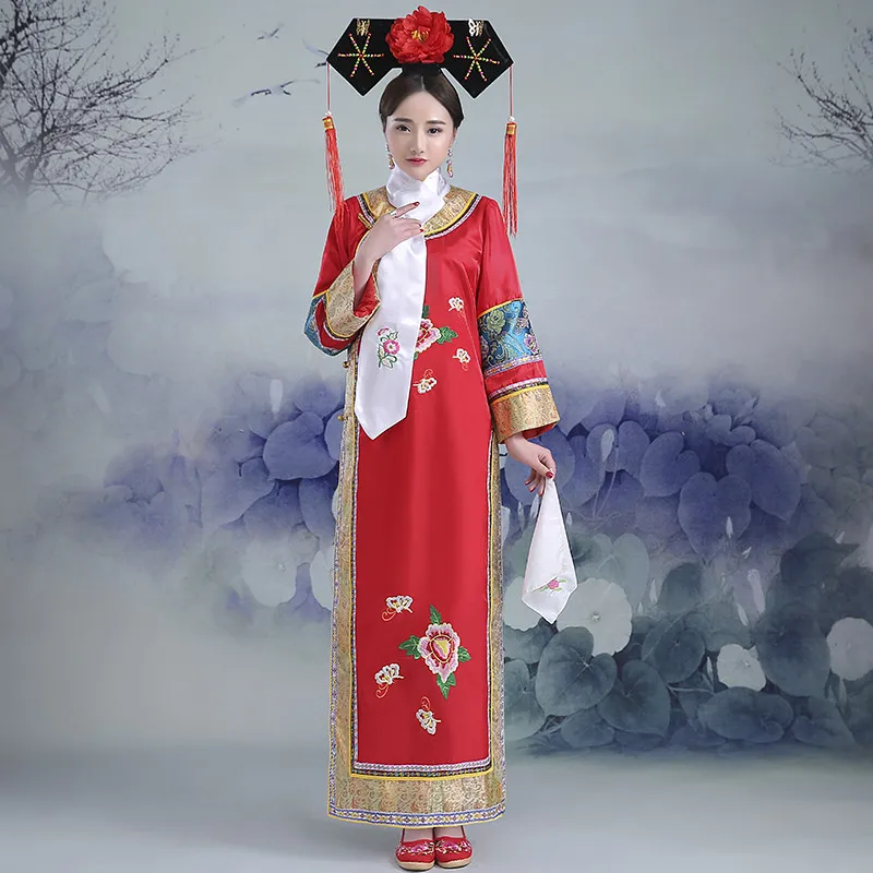 Зеленый древней китайской династии Хань платье Cheong-платье П принцесса платье в народном стиле ярких фотографий Косплэй один размер 081807