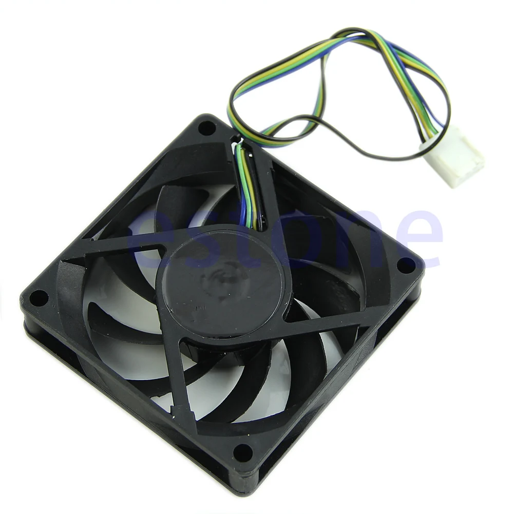 70mm x 15mm Brushless Fan DC 12V 4 Pin 9 Blade Cooling Cooler Brushless PC Computer 3