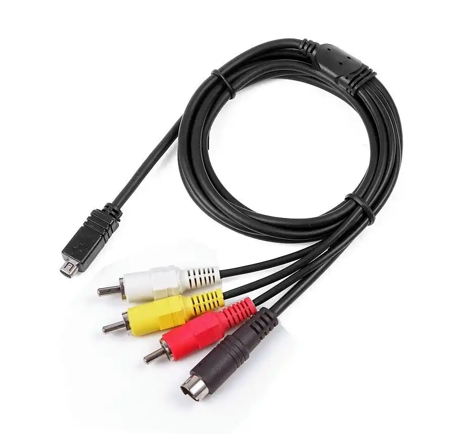 Pour Nikon caméra AV câble Audio vidéo cordon EG CP16 TV connexion RCA