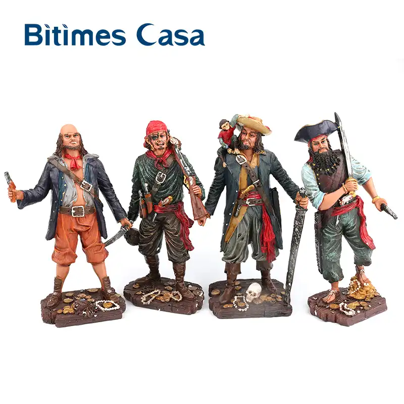 miniature pirate figures