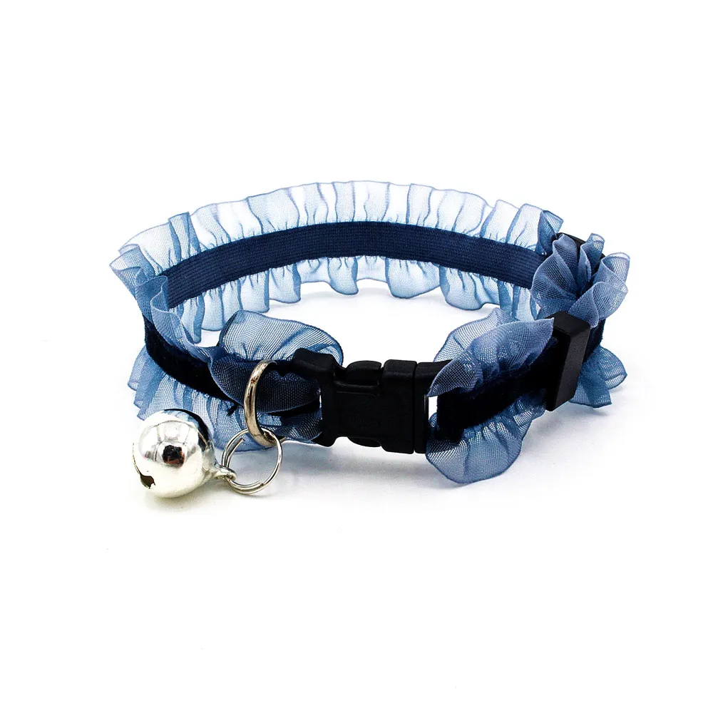 PipiFren Small Cats Collars bell Kitten Dogs Accessories Necklace For Pets Collars puppy Chihuahua collier chat obroza dla kota