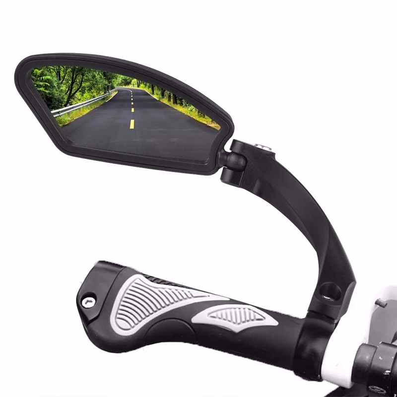 Buy Bicycle Mirror MTB Handlebar Side Safety Rear View Mirror Road Bike Cycling Flexible Rear View Mirrors Tool Bicycle Accessories