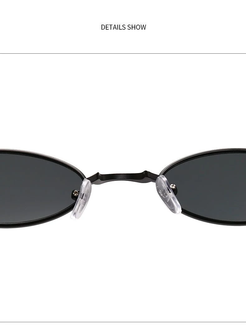 Роскошные маленькие овальные зеркальные солнцезащитные очки для женщин, брендовые дизайнерские женские круглые солнцезащитные очки, женские уличные очки Oculos De Sol Gafas