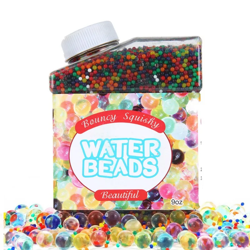 

Water Beads Pearl Shaped Crystal Soil Water Gun Bullets Hydrogel Gel Home Garden Cultivation Matrix Absorption Beads 40,000PCS