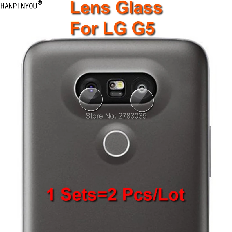 1 комплект = 2 шт./лот для LG G5 / Dual 5 3 дюйма прозрачная ультратонкая защита объектива