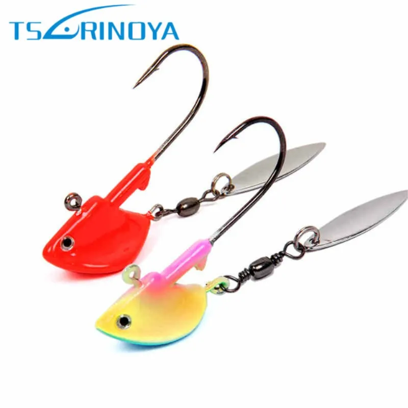 

TSURINOYA 7g/14g 63mm* 13mm Strength Carbon Steel ABS Plastic Fishing Hook Fishing Accessories Soft Lure Fishing Wobblers Feeder