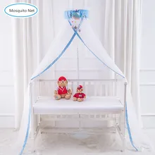 Регулируемая детская кроватка кровать с противомоскитной сеткой кронштейн открытый тип двери ребенка посадка москитная сетка дети тент ШАМБРЕ enfant cuna