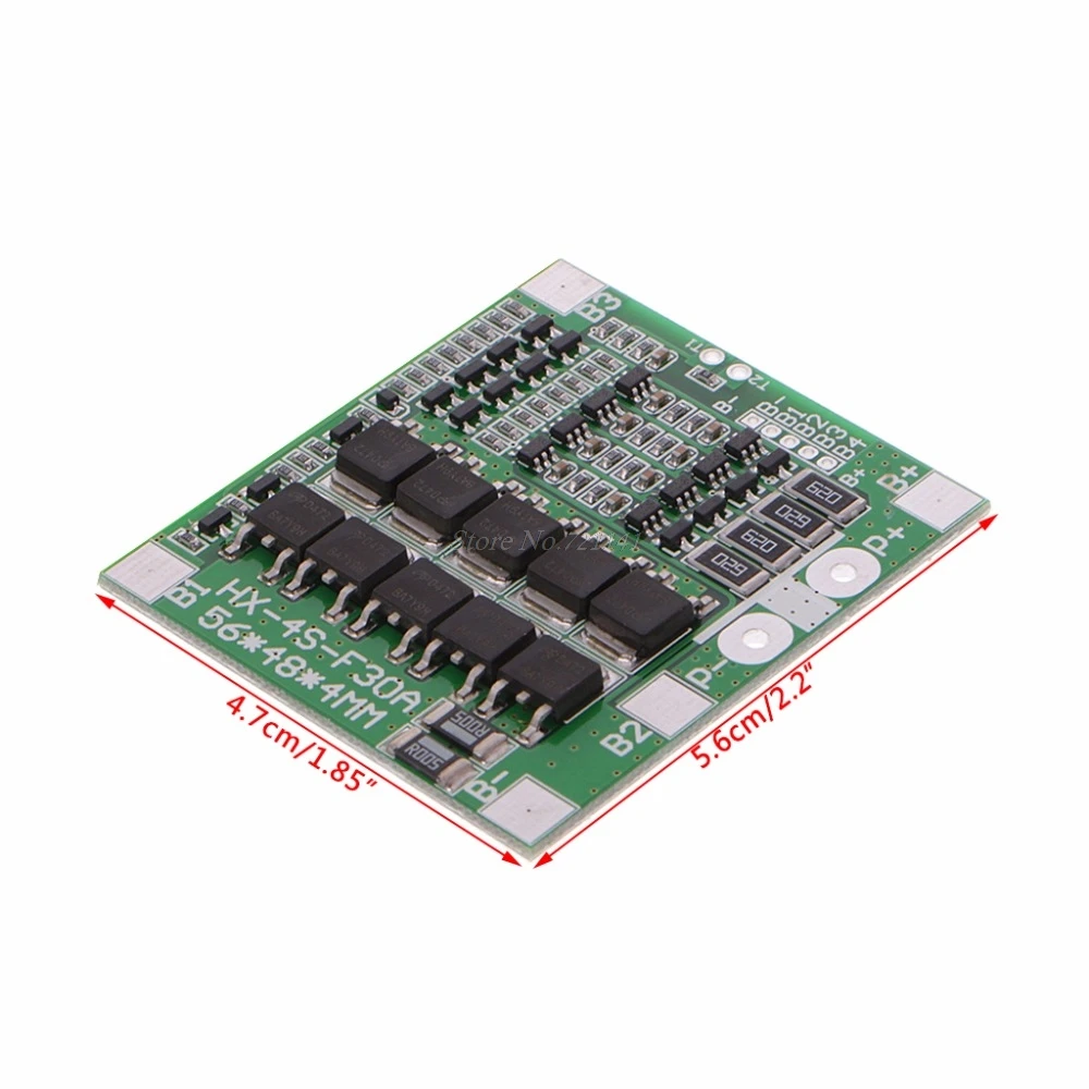 Аккумулятор LiFePo4 18650 с защитой BMS плата PCB 30A 12 8 в балансиром 3 2 Прямая поставка|4s
