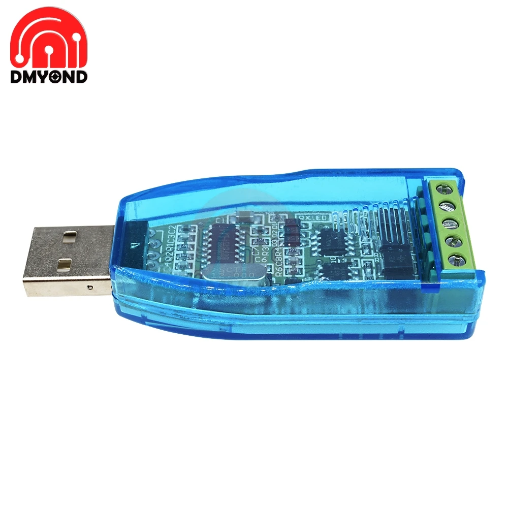 Промышленный преобразователь USB в RS485/422 RS422 Модернизированный CH340G CH340 RS485