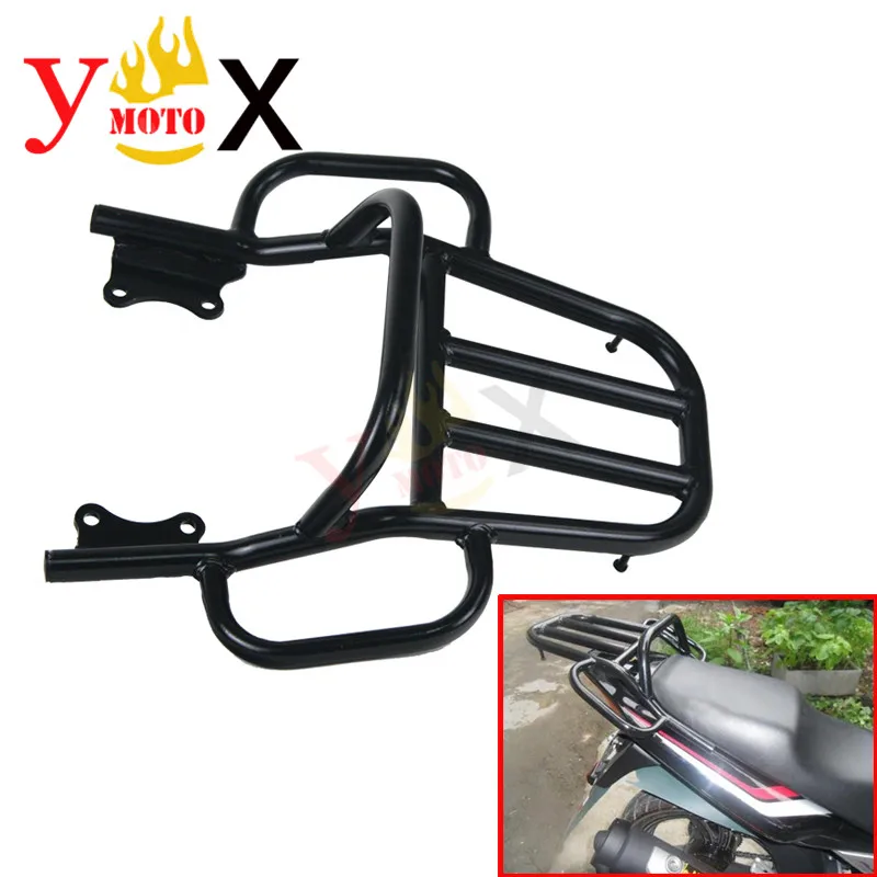 

YBR YS 250 Motorcycle High Quality Metal Rear Rack Luggage Holder Bracket Passenger Armrest Hand Rail For Yamaha YBR250 YS250