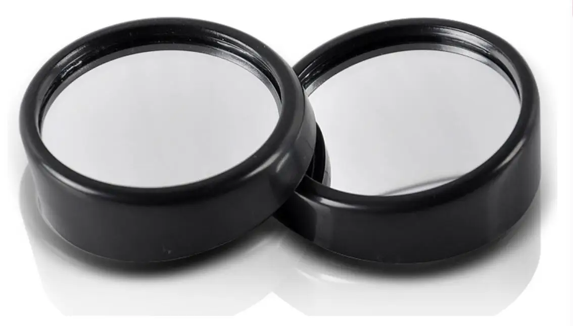 

1 pair 360 Degree frameless ultrathin Wide Angle Round Convex Blind Spot mirror for parking Rear view mirror high quality